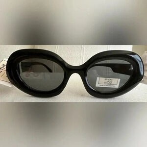 Sunny & Shade Sunglasses Retro Black Frame - NWT